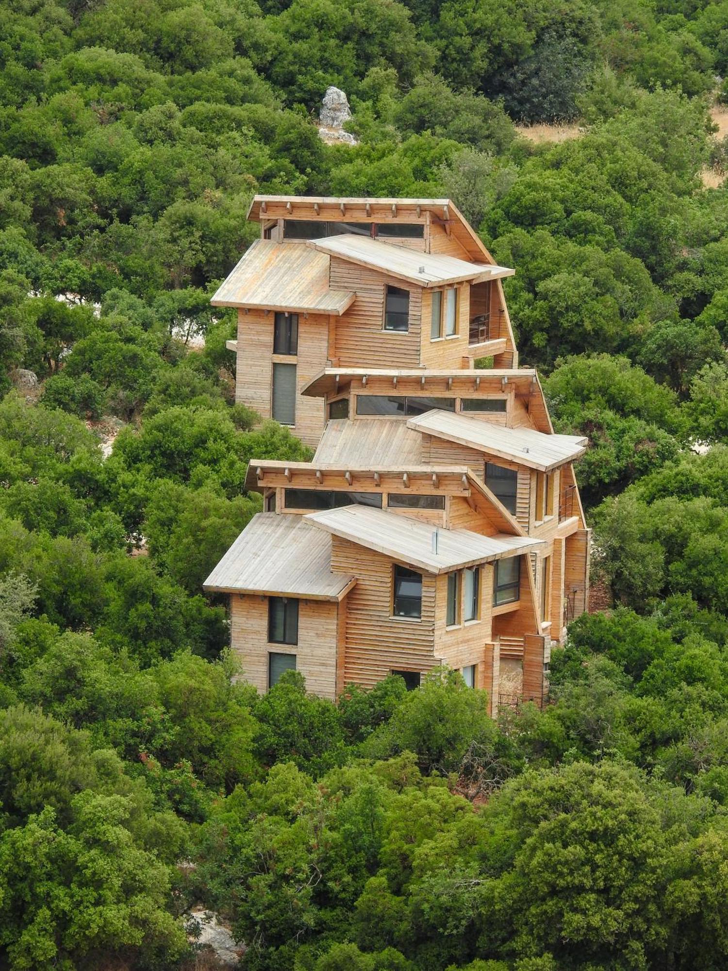 Ajloun Forest Reserve ジャラシュ エクステリア 写真
